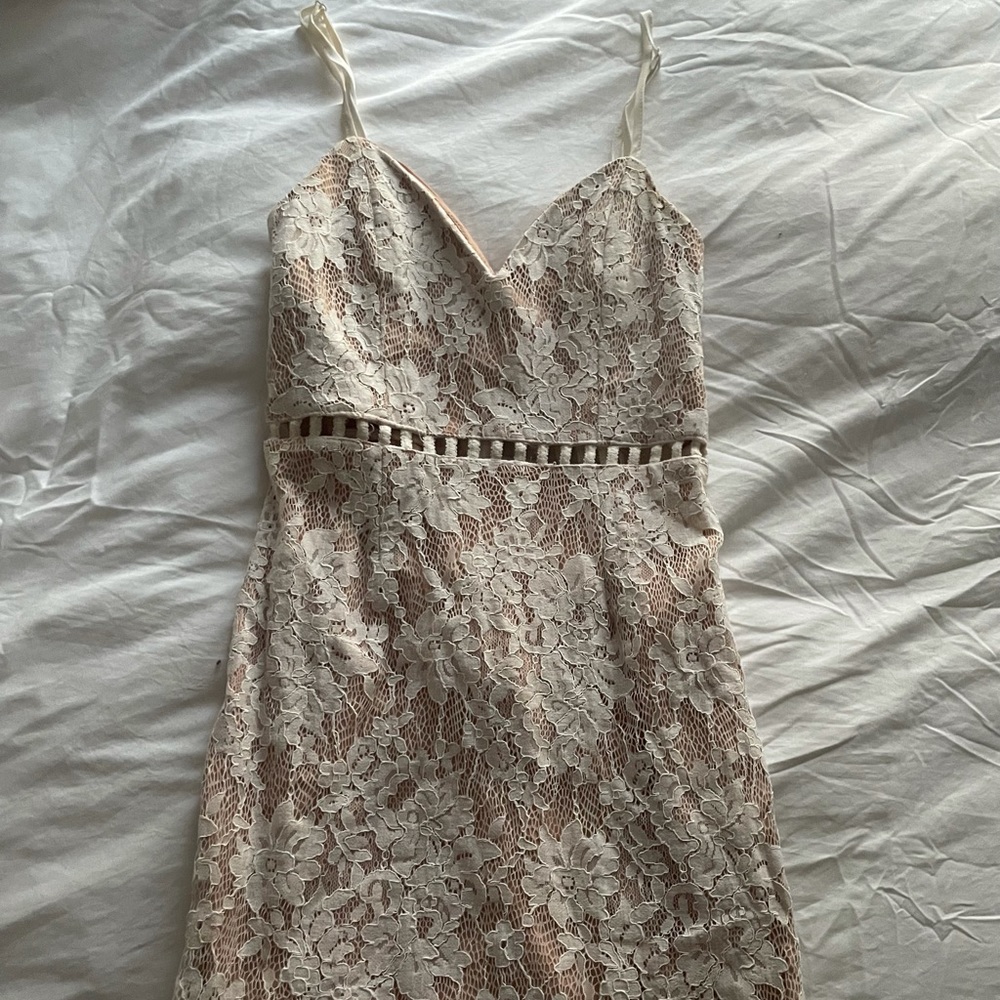 Tobi After Dark Lace Bodycon Dress XS